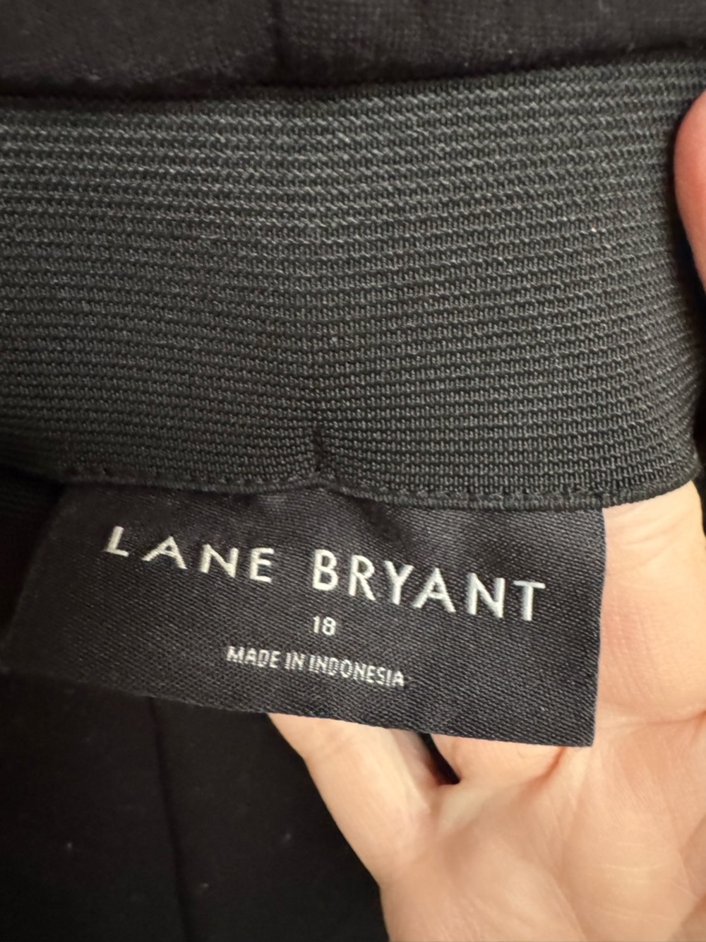 Lane Bryant Journey Knit High-Rise Wide Leg Pant - Picture 4 of 7